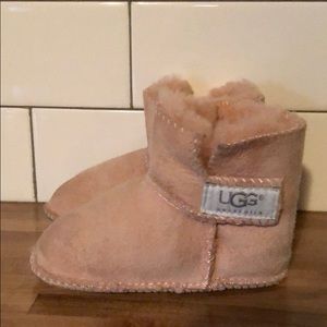 Pink UGG baby slippers size Medium